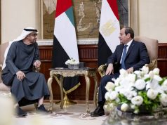 الشيخ محمد بن زايد يصل القاهرة فى زيارة عمل