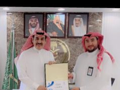 محافظ طريف يستقبل مدير مطار طريف لحصول مطار المحافظة على شهادة اعتماد مجلس المطارات الدولي