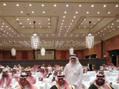 سمو الأمير فيصل بن محمد بن سعد يشرف أفراح آل الشريف البغدادي وآل الغامدي