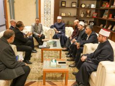 مفتي الجمهورية يستقبل وفدًا من الجامعة المصرية الروسية لبحث التعاون في مجال الذكاء الاصطناعي