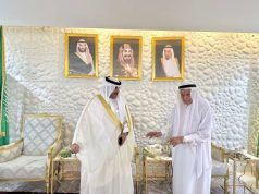 محافظ قلوة يزور شيوخ القبائل في منازلهم ويهنئهم بعيد الفطر المبارك