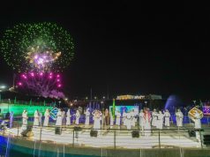 الألعاب النارية تضيء سماء الباحة احتفالًا بعيد الفطر المبارك 1446هـ