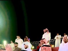 أهالي محافظة أضم يحتفلون بعيد الفطر المبارك