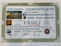 طالبات جامعة بيشة يحصلنّ على جائزة الاتحاد الفرنسي للمخترعين خلال مشاركتهنّ في معرض جنيف الدولي للاختراعات 2025