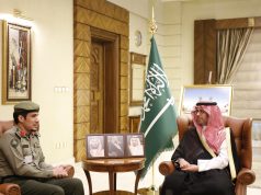 الأمير سعود بن جلوي يستقبل مدير جوازات منطقة مكة المكرمة