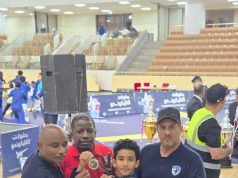 إنجازات فريق التايكوندو بنادي اليرموك حصل اللاعب مالك موري على الميدالية الفضية