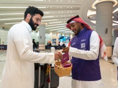 روح السعودية” تستقبل زوّار المملكة بمعايدات العيد بالمطارات وتدعو للاستمتاع بفعاليات العيد