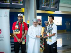 إستقبال كبير لأبطال البطولة الخليجية للرياضة المدرسية