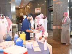 “بيئة منطقة مكة المكرمة ” تنفذ حملة تطعيم وقائية لمشاركي موسم الحج 1446هـ بالتعاون مع تجمع جدة الصحي الأول