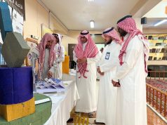 النفيعي يشهد معرض بحوث ومشاريع التخرج لطلاب ثانوية الحديبية بالطائف