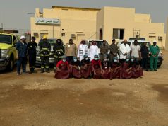 “بيئة خليص تنفذ فرضية ازدحام المواطنين وتكدسهم بمسلخ خليص الشمالي”