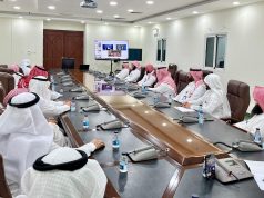 معالي الرئيس العام لهيئة الأمر بالمعروف والنهي عن المنكر يلتقي منسوبي الرئاسة العامة المشاركين بموسم الحج