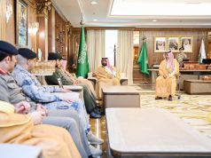 أمير منطقة جازان يستقبل القيادات الأمنية بالمنطقة