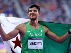 الجزائري جمال سجاتي يحل ثالثا في سباق 800 متر ” الدوري الماسي”