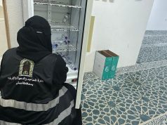 استعدادًا لعيد الأضحى توزيع 1000 كرتون ماء لمرتادي الجوامع والمساجد في بيش