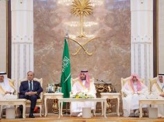 ولي العهد يستقبل المهنئين بعيد الأضحى المبارك في قصر منى ويشيد بجهود الدولة في خدمة ضيوف الرحمن