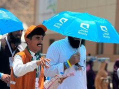 خمسة من عائلة واحدة.. يتنافسون في ميدان الكشافة لخدمة ضيوف الرحمن