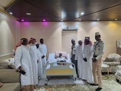 أوفياء كشافة شباب مكة يطمئنون على عدنان