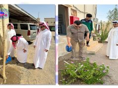 بيئة رنيه تنفذ مبادرة تطوعية لسقيا المزروعات وتعزيز الاستدامة البيئية