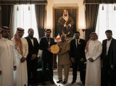 سفير المملكة في إيطاليا يستقبل أمين عام الاتحاد العالمي الإسلامي للكشافة والشباب