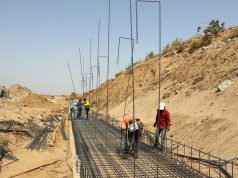 أمانة جازان تُنفِّذ مشروع جدار الحماية لقرية أبو القعائد التابعة لمحافظة صبيا لدرء أخطار السيول