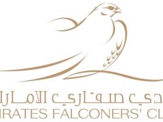 نادي صقّاري الإمارات يرحب بزوّار معرض أبوظبي الدولي للصيد والفروسية الخاص في عالم الصقور وسحر التراث.
