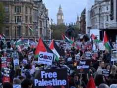 تظاهرات في مدن وعواصم عالمية للمطالبة بوقف العدوان الصهيوني على قطاع غزة