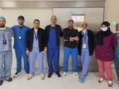 مجمع الملك عبدالله الطبي بجدة يُجري عملية نادرة لنقل وتر العضلة شبه المنحرفة السفلى بالمنظار بنجاح تام