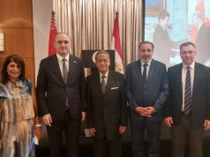 بحضور وزير الثقافة سفير بيلاروس يودع مصر بكلمة باللغة العربية