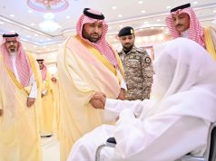 أمير جازان ونائبه يلتقيان مشايخ وأهالي محافظة صامطة ويبحثان احتياجاتها التنموية