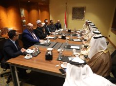 مفتي الجمهورية يلتقي رئيسَ الهيئة العامة للشؤون الإسلامية والأوقاف بأبو ظبي والوفد المرافق له لتعزيز جهود التعاون