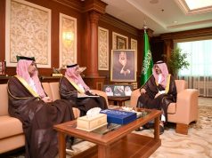الأمير ناصر بن محمد يستقبل رئيس غرفة جازان