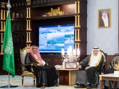 أمير منطقة الباحة يستقبل رئيس إتحاد الغرف السعودية ويطلع على الاستعدادات لإقامة المنتدى الاستثماري المقبل