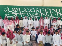 استقبال مميز لطلاب “عمر بن الخطاب” وتدشين مسابقة “تحدي النجوم” بحضور نخبة من القيادات التربوية وأعيان كنانة