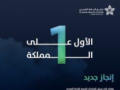 تجمع الباحة الصحي يحقق المركز الأول على مستوى المملكة