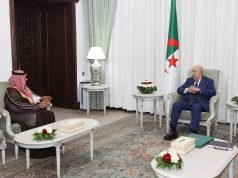 الرئيس الجزائري يستقبل سفير المملكة العربية السعودية