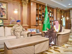 أمير جازان يستقبل قائد المنطقة الجنوبية