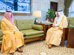 أمير منطقة الرياض يستقبل نائب أمير منطقة جازان