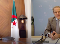 الجزائر والوكالة الدولية للطاقة الذرية توقّعان بيانا مشتركا حول التعاون
