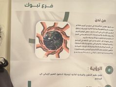 الثانوية الخامسة عشرة بتبوك تفعل اليوم العالمي للغة العربية بالشراكة مع جمعية سنابل الخير والعطاء التطوعي