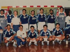 نخبة منتخبات آسيا لكرة اليد في الكويت .