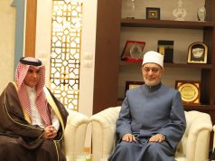 مفتي الجمهورية يستقبل مندوب السعودية الدائم لدى جامعة الدول العربية للتهنئة بشهر رمضان المبارك وبحث تعزيز التعاون المشترك في المجالات العلمية والدعوية