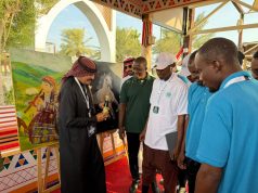 وفد إفريقي وأكاديميون من جامعة جازان يزورون جناح صبيا في مهرجان جازان 2026