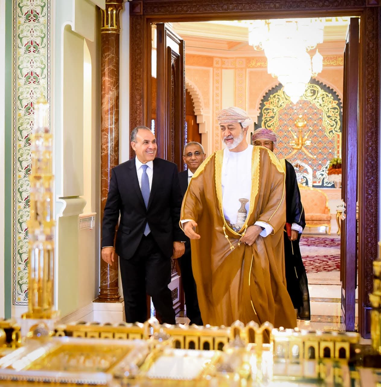 وزير الخارجية ينقل رسالة تضامن إلى سلطان عُمان ويبحث جهود احتواء التصعيد الإقليمي