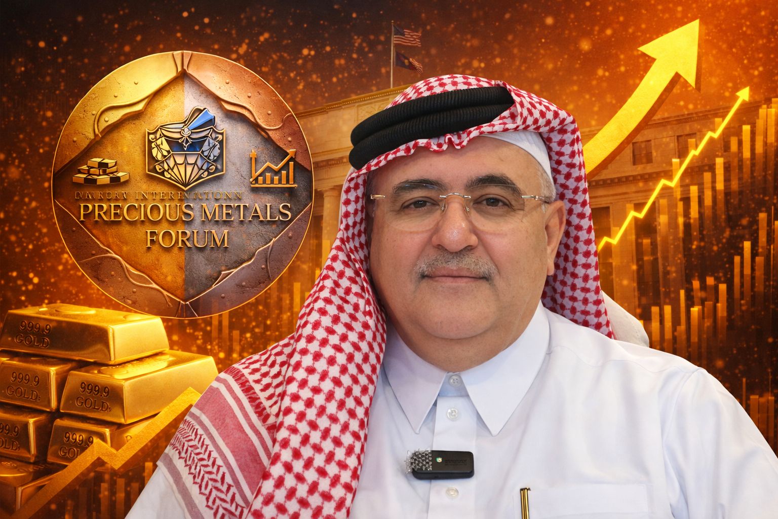 البرفسور الدكتور هاني فايز حمد: تراجع الذهب نتيجة زيادة عمليات البيع واحتياطي الذهب الأمريكي لا يغطي سوى 3% من ديون الولايات المتحدة