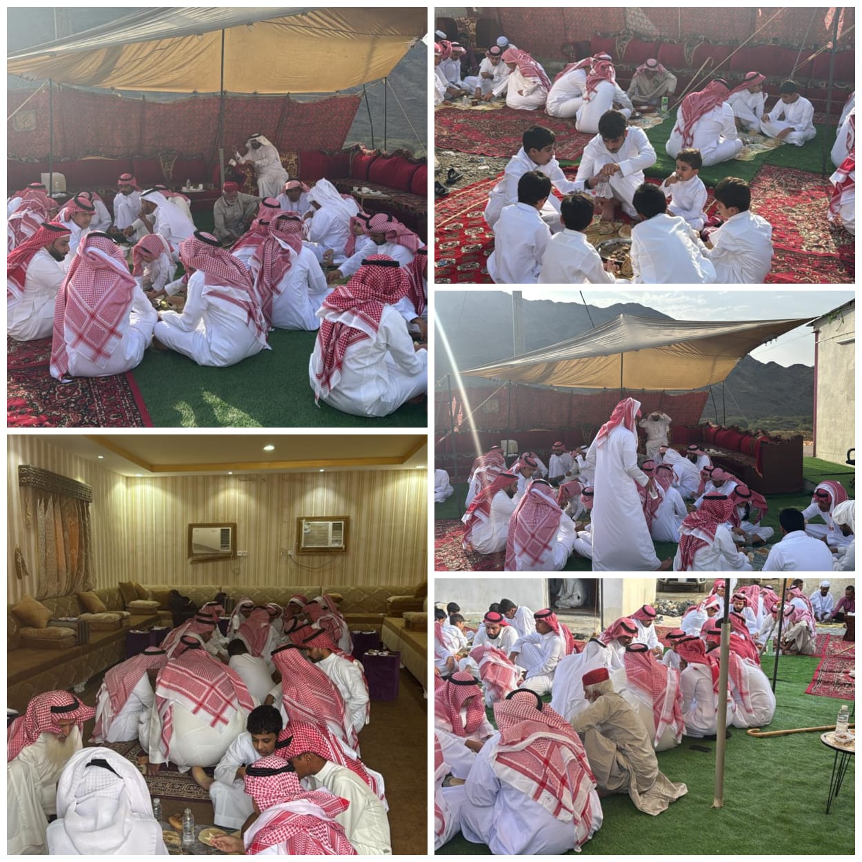 مظاهر العيد في قبيلة آل ظهيرة بمحافظة قلوة..