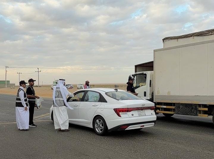 لليوم الثاني على التوالي ،جمعية ساعد تواصل مبادرة إفطار الصائم بالشريط الساحلي في مركز حفار