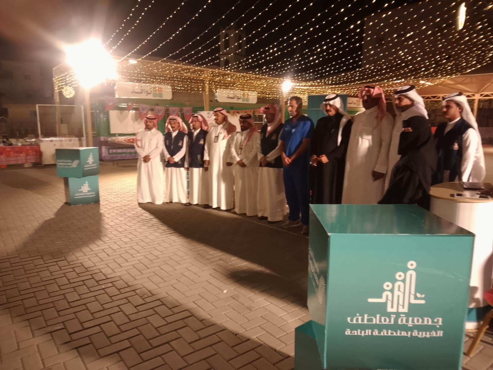 مبادرة صحية توعوية لفحص النظر والسكر والضغط في السوق الشعبي الرمضاني بالمخواة