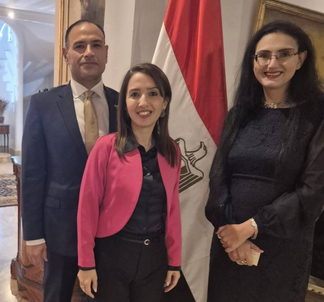 الكاتبة الكبيرة ريم بسيونى فى ضيافة السفير المصرى بتونس