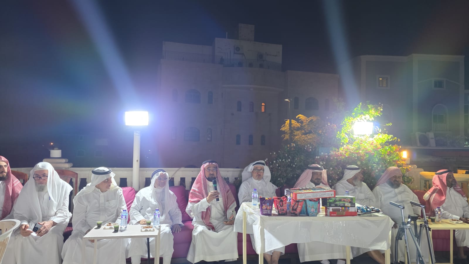 منتدى الحمراء والتابع لمركز حي الحمراء يقيم حفل المعايدة السنوي 